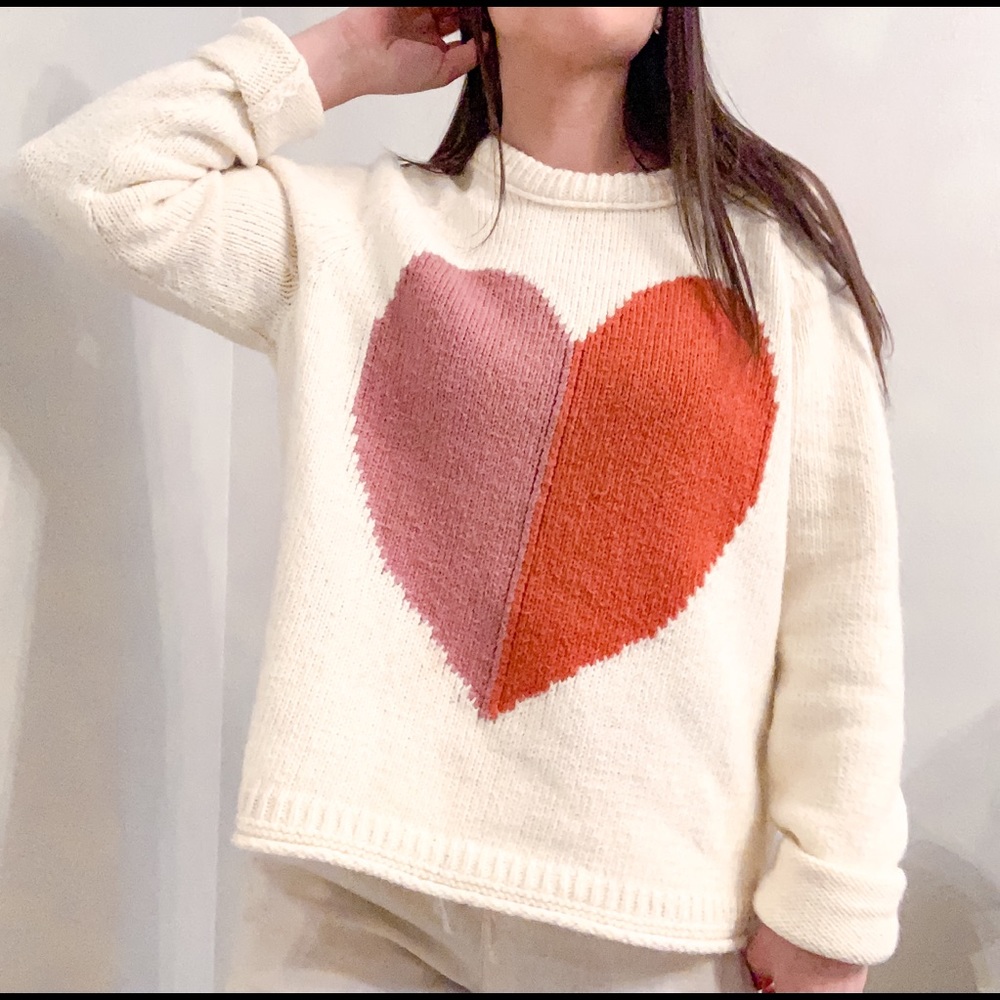 Madewell Heart Sweater❤️
